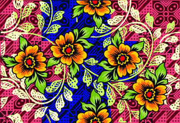 99 / 5000
Translation results
Motif with a very distinctive pattern of plants and flowers. Exclusive vector for design. Vector EPS 10 