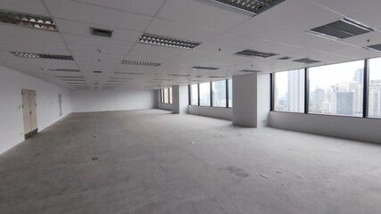 Empty room, room under construction