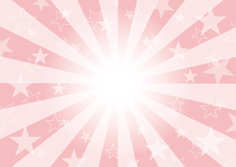 Radial Rays Background Abstract Burst Illustration