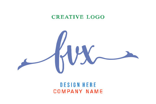 FVX lettering logo is simple, easy to understand and authoritative