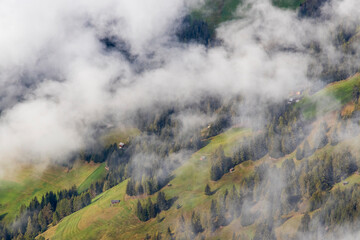 Fototapeta na wymiar Mountain landscape at Plan de Corones. Dolomite Italy.