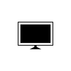 tv icon, monitor vector, technology illustration