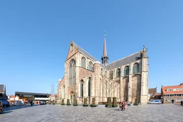 Foto auf Acrylglas Grote kerk, Goes, Zeeland Province, The Netherlands © Holland-PhotostockNL