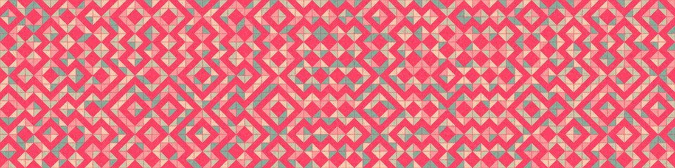 Abstract Geometric Pattern generative computational art illustration