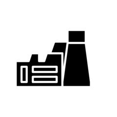 Factory icon vector set. productions  illustration sign collection. manufacture symbol. industry logo.
