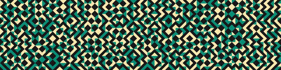 Abstract Geometric Pattern generative computational art illustration