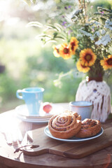 garden and tea party
