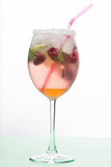 Summer refreshment cocktails at studio