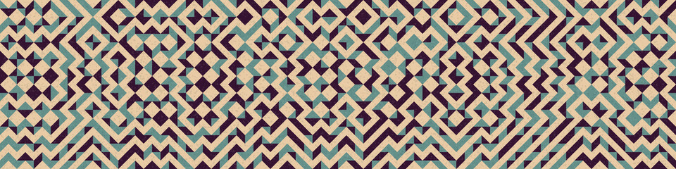 Abstract Geometric Pattern generative computational art illustration