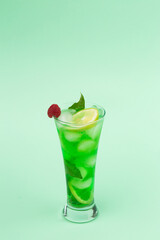 Summer refreshment cocktails at studio