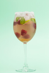 Summer refreshment cocktails at studio