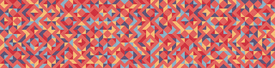 Abstract Geometric Pattern generative computational art illustration