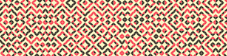 Abstract Geometric Pattern generative computational art illustration