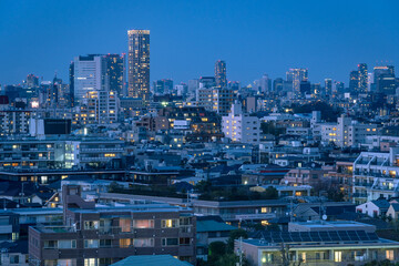 東京の風景：目黒区の夜景０２