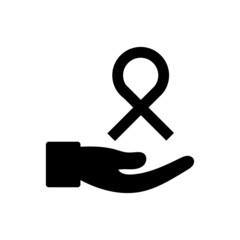 Awareness ribbon icon