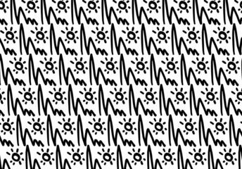 Hand Drawn Pattern Vector Background