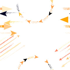 arrows motion vector seamless pattern