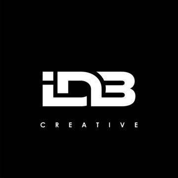 IDB Letter Initial Logo Design Template Vector Illustration