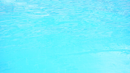 surface of a pool in summer