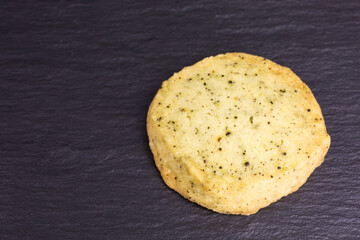 homemade cookie with earl grey tea