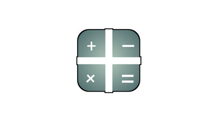 Calculator icon vectra template illustration design