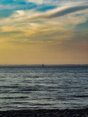 Obraz premium sunset in the sea