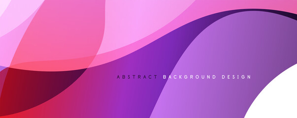 Trendy simple fluid color gradient abstract background with dynamic wave line effect. Vector Illustration For Wallpaper, Banner, Background, Card, Book Illustration, landing page