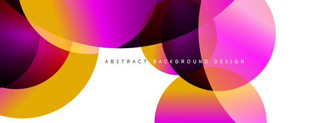 Fototapeta premium Trendy simple fluid color gradient abstract background. Mixing of colors and lines. Vector Illustration For Wallpaper, Banner, Background, Landing Page