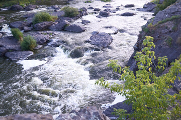 The Revun threshold in the Urals in the Sverdlovsk region, near the city of Kamensk-Uralsky....