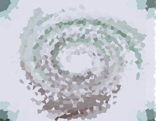 3d render of a service label