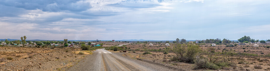 Panoramic view of Klipplaat in the Eastern Cape Province