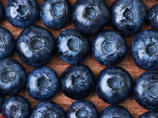 Bluepberry close-up. Great breakfast to start the day.