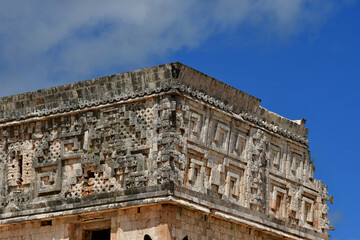 Uxmal; United Mexican State - may 18 2018 : pre Columbian site