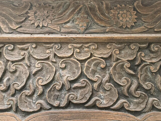 Antique decorative items decorate in restaurant