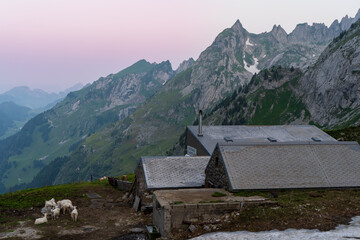 Alpstein in der Schweiz.