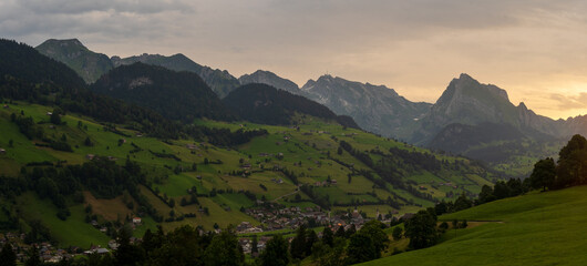 Obraz premium Alpstein in der Schweiz.