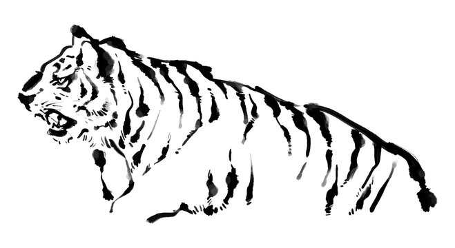 日本画の虎 の画像 3 065 件の Stock 写真 ベクターおよびビデオ Adobe Stock