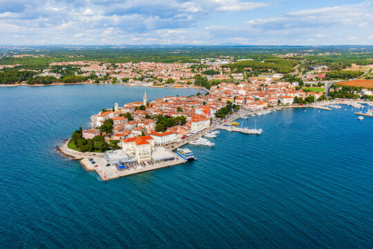 Porec in the Istrian peninsula with Euphrasian Basilica