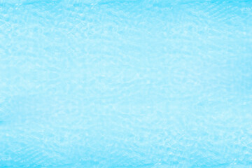 Blue transparent water surface in the swimming pool. Horizontal pool background. Aerial, drone view