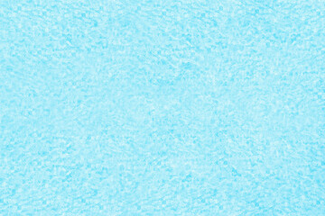 Blue transparent water surface in the swimming pool. Horizontal pool background. Aerial, drone view