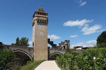 Cahors, le Pont de Valentré