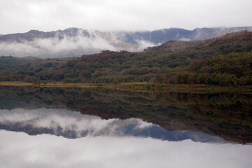 Snowdonia mirror lakes
