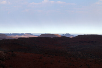 Alone in the namibian desert