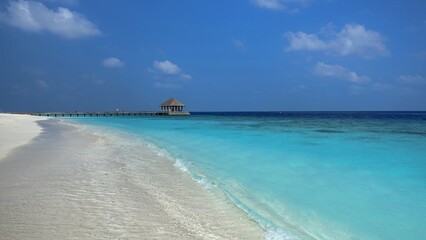 Naklejka premium Maledivs Island
