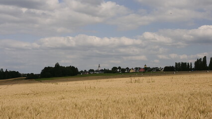 Fototapeta premium Kirchberg im Hunsrück