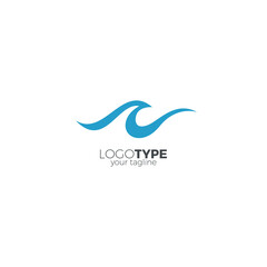 Fototapeta premium N Wave logo