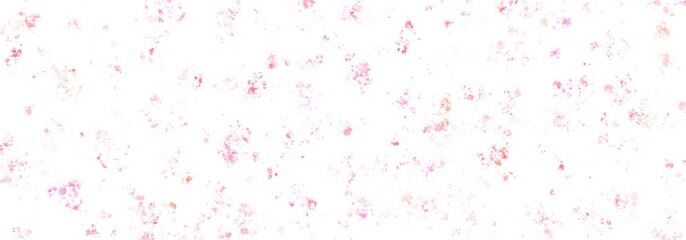 Abstract Orange Pink Stain Coloring Watercolor Style on White Background. Procreate Digital Art