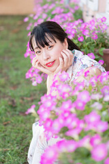 Naklejka premium 美しい日本女性