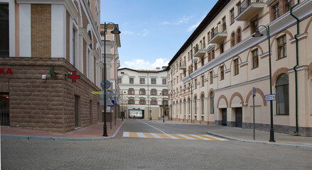 Russia Sochi city view Gorki gorod  in summer