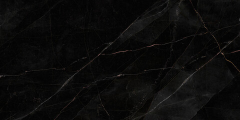 Black marble with golden veins, Emperador marbel texture with high resolution, The luxury of polished  limestone background. Modern glossy portoro backdrop, Italian breccia granite slab ceramic tile.
